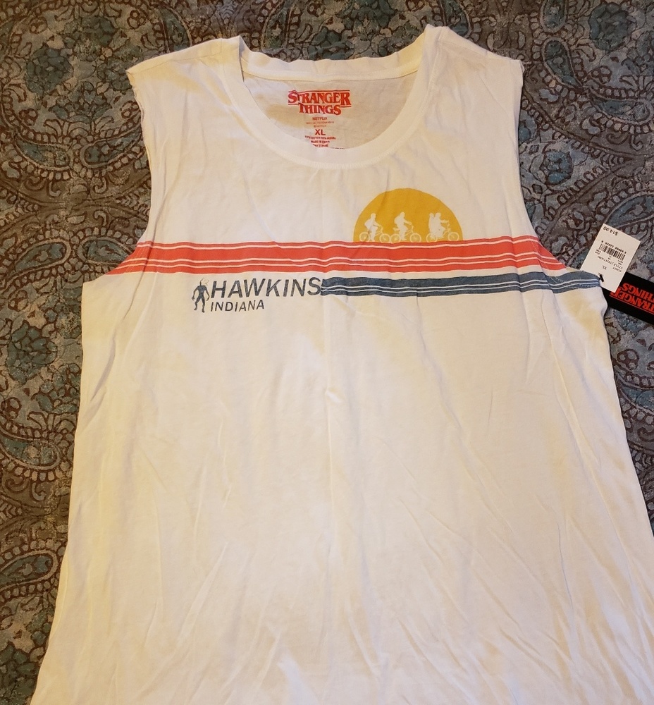Stranger things tank top